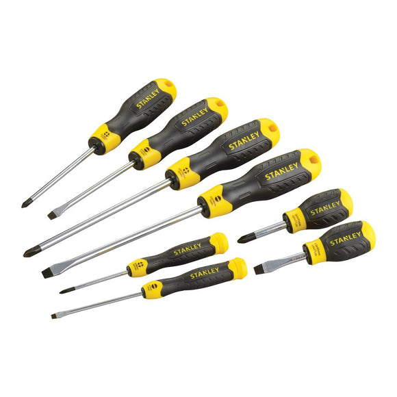 STANLEY 8PC C/GRIP S/DRIVER SET FL/PHIL | 0-65-011