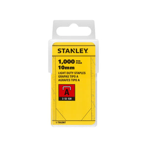 STANLEY 10MM/3/8"L/D STAPLES(1 000) A TYPE |1-TRA206T