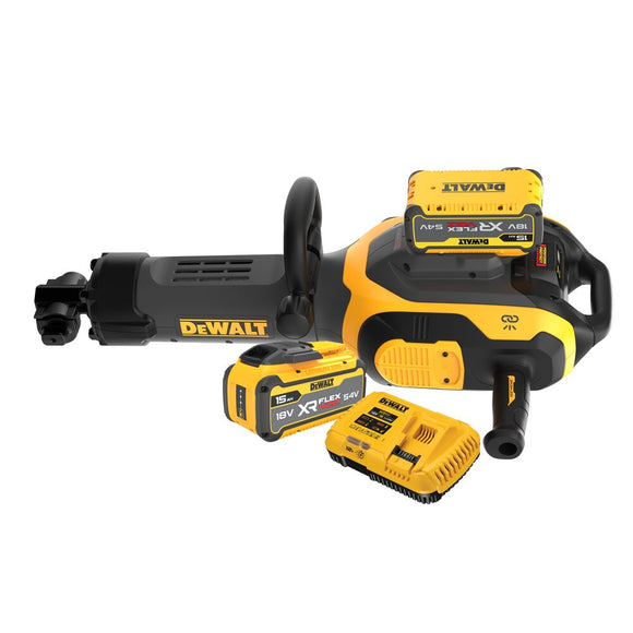 DEWALT 54V  XR Flexvolt 28mm HEX Demolition Hammer - 2 x 15Ah | DCH96654Z2-QW