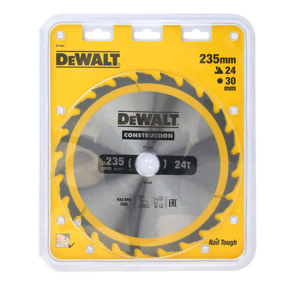 DEWALT Circular Saw Blade 235x30mm 24T |DT1954-QZ