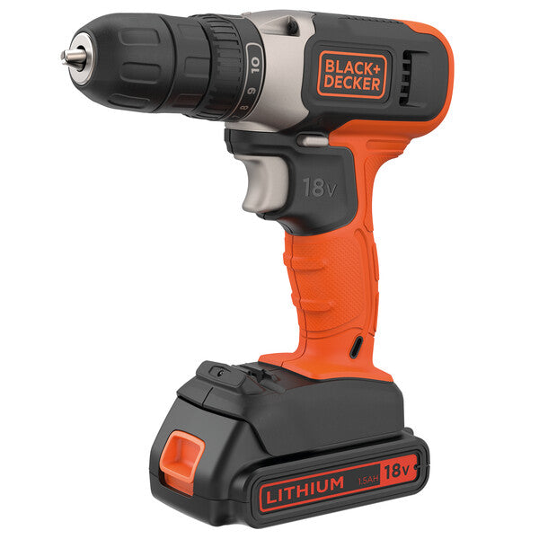 18V Cordless Drill Driver + 200mA Charger + 1 Battery