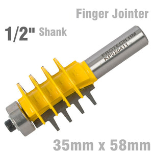 ECONOMY FINGER JOINTER 35MM X 58MM  1/2' SHANK