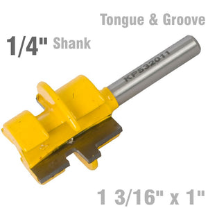 TONGUE & GROOVE - PARALLEL 1 3/16' x 1' 1/4' SHANK